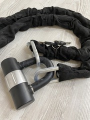 Противоугонная цепь 8 мм для мотоцикла 1,4 м (без кольца)