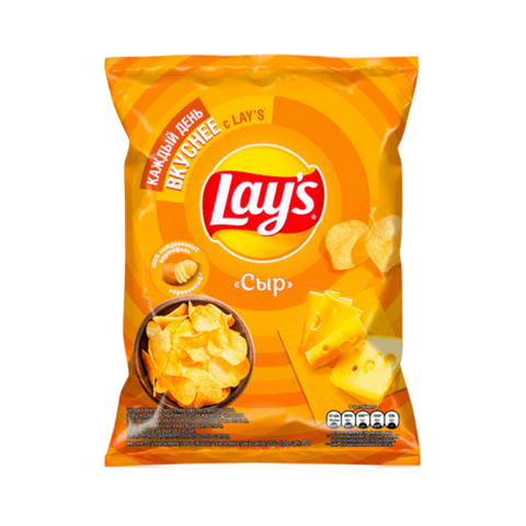 Чипсы Лейс 70г Сыр, шт