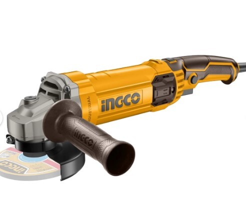 INGCO Машина углошлифовальная c регулировкой оборотов INDUSTRIAL Ø125мм 1100W