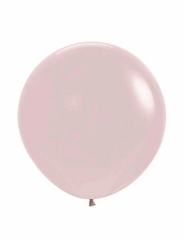 Большой латексный шар пыльная роза (ретро-розовый) купить в Новосибирске | Wonderball-project.ru