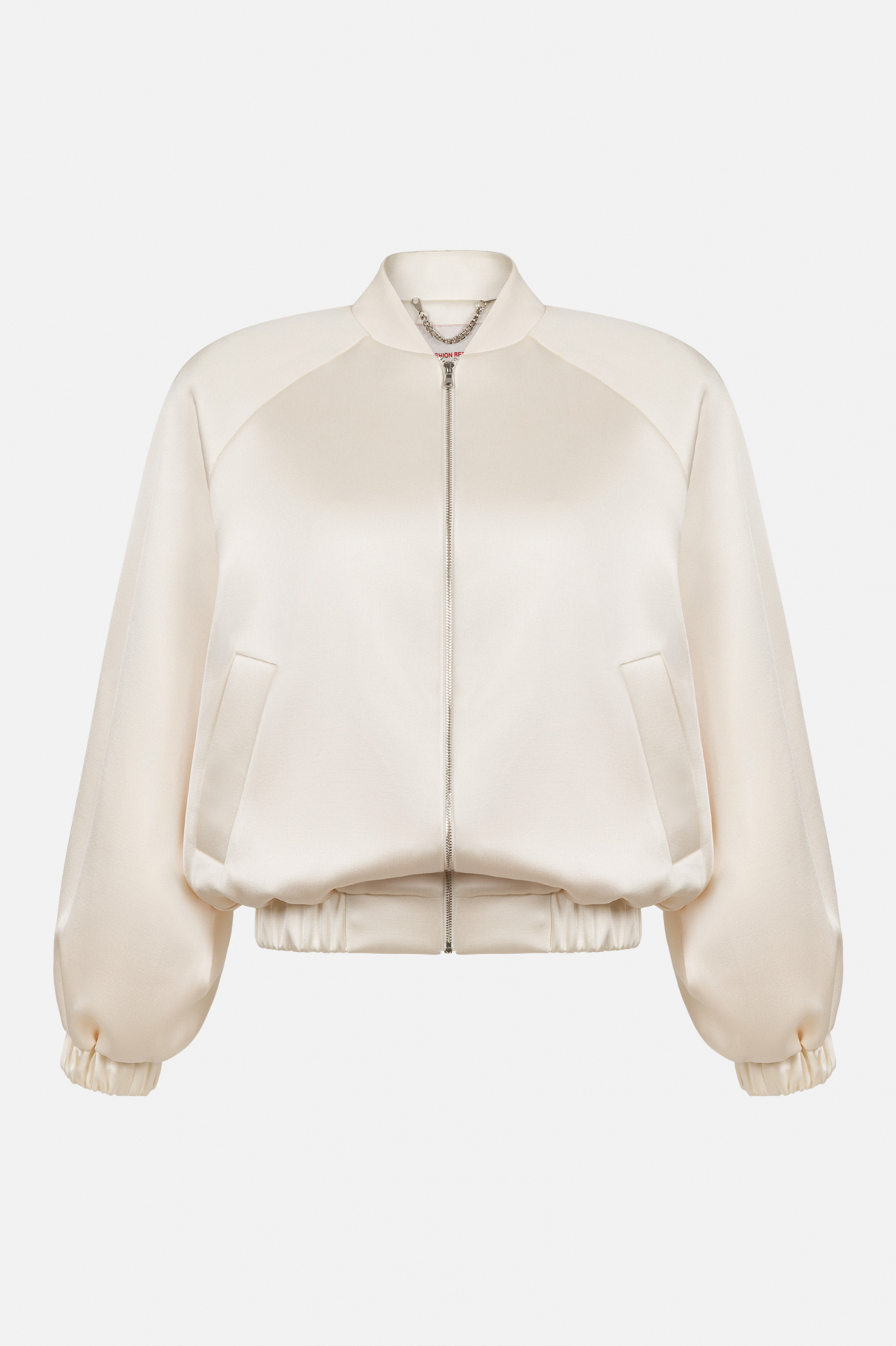 Бомбер оверсайз из тафты