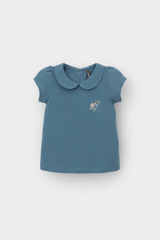 фуфайка  для девочки  КР 302735/капитанский синий к561