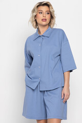 Костюм домашний Облачный уют (голубой) К14981-53М LT Collection