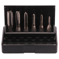 Набор метчиков для шуруповерта M3 -M10 HSS-G 6пр Volkel 67010