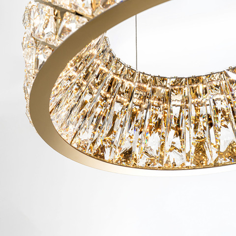 Подвесная светодиодная люстра Modelux ML.335.400 GD