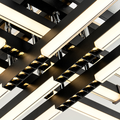 Потолочная светодиодная люстра Modelight MDL.9376.700CL BK