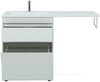 Aquanet 239303 Тумба с раковиной Токио 130 R напольная 1 ящик, б/к цвет белый глянец (239303)