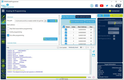 Передающий модуль Matek mR24-30-TX mLRS (MAVLink) 2.4GHz TX Module KIT (набор для сборки)