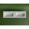 Ceramica Nova Grace CN7023 Раковина мебельная прямоугольная с двумя чашами и отв. под смеситель, 161x45.7