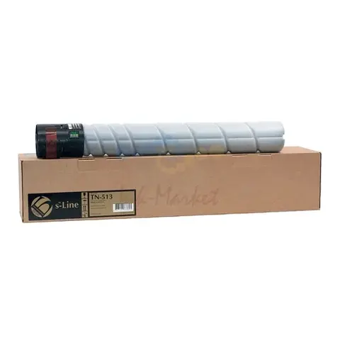 Тонер-картридж БУЛАТ s-Line TN-513 для Konica Minolta bizhub 454e (Чёрный, 29300 стр.)
