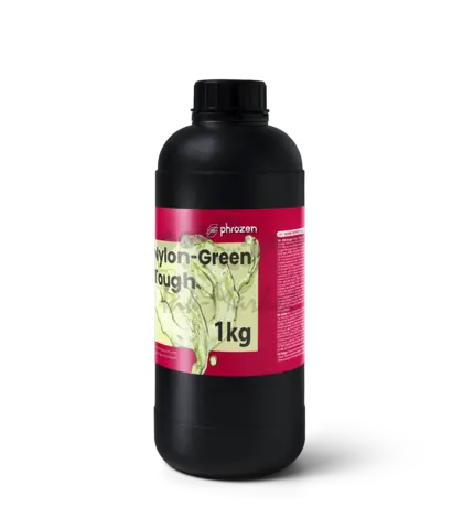 Фотополимерная смола Phrozen NylonGreen Tough, зелёная, 1 кг, 64010705625072