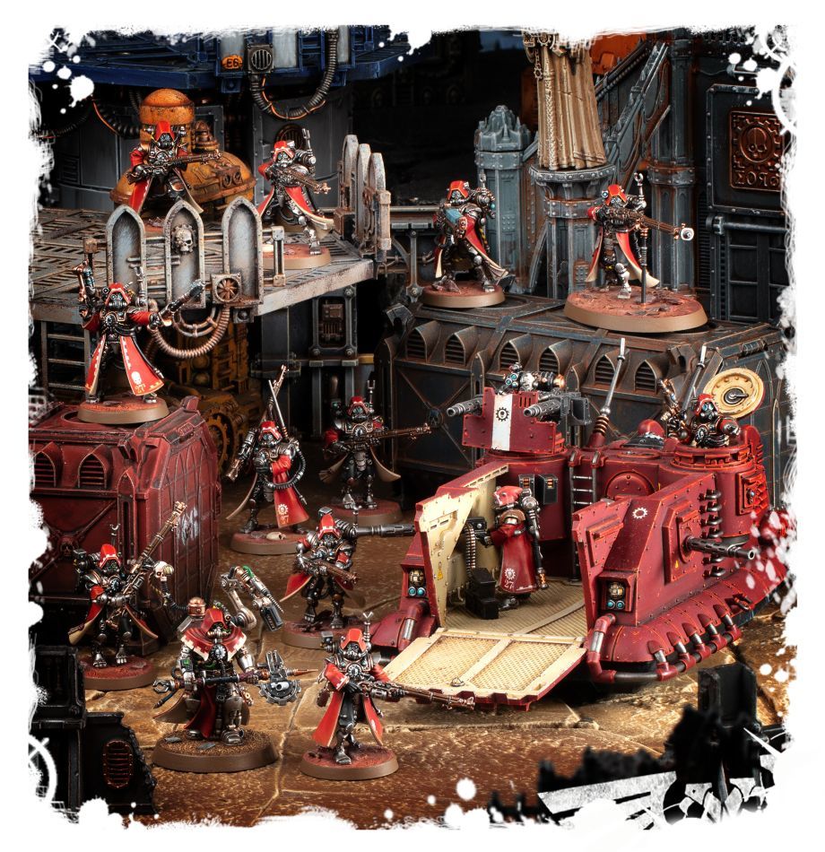Warhammer 40000 Адептус Механикус миниатюры