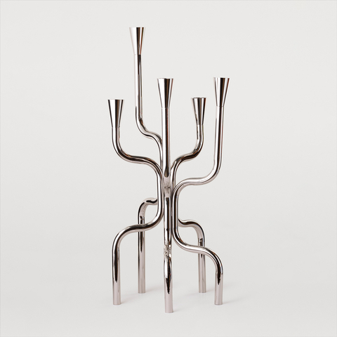 ПОДСВЕЧНИК CUERDAS PLATA