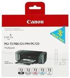 Картриджи Canon PGI-72 PBK, GY, PM, PC, CO для Canon PIXMA PRO-10. Комплект 5 картриджей