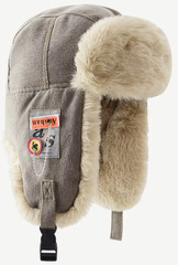 Шапка-ушанка Skully Trapper LFM-168 grey