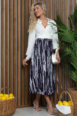 Юбка бохо (синяя) Ю13379-10М LT Collection