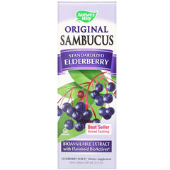 Nature's Way, Original Sambucus, стандартизированный экстракт бузины, 240 мл (8 жидких унций)