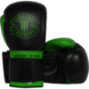 Перчатки Hardcore Training Leather Premium Black/Green