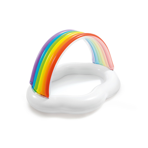Детский надувной бассейн Rainbow Cloud ,  Intex 57141NP, 142 x 119 х 84 см