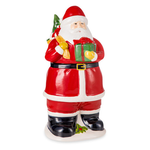 Банка для печенья 3D Certified Int. Счастливое Рождество Санта