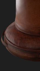 Напольный боксерский мешок ELITE 1995 FILIPPOV 170см/35см/78кг, коричневый