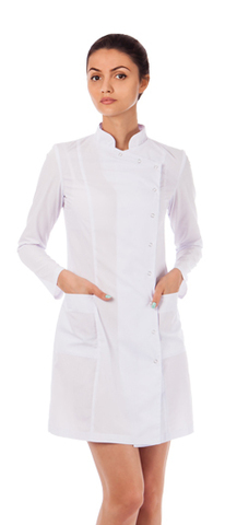 Халат женский м161 сатори белыймолочный