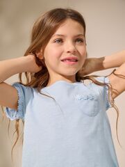 Футболка для девочки Next AG5-796, Голубой