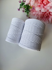 White Lite cotton cord 4 mm