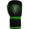 Перчатки Hardcore Training Leather Premium Black/Green