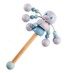 Погремушка Осьминог на палочке Вальда