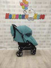 Коляска прогулочная Baballo Future 2024 бирюзовая (черная рама)