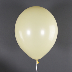 З 12''/30 см, Пастель Макарунс Желтый (H02), 50 шт.
