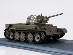 Tank T-34 1942 year 1:43 DeAgostini Tanks. Legends Patriotic armored vehicles #1