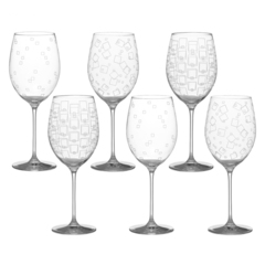 Набор бокалов для вина, 6 шт, «Wintime», «Гранд микс», фото 4