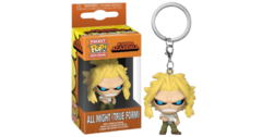 Брелок Funko Pocket POP! Keychain: My Hero Academia: All Might (True Form)