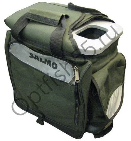Ящик-рюкзак рыболов. Зим. Salmo 61 (из 3-х частей) 30х38х38см
