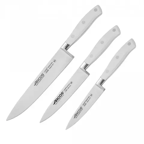 Набор ножей 3шт Arcos Riviera Blanca