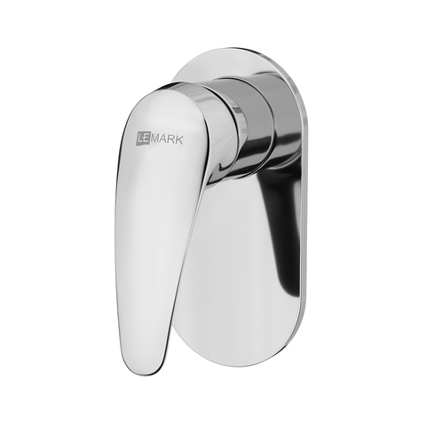 Lemark LM0423C Встраиваемый смеситель для душа, на один выход, без аксессуаров, латунь/хром