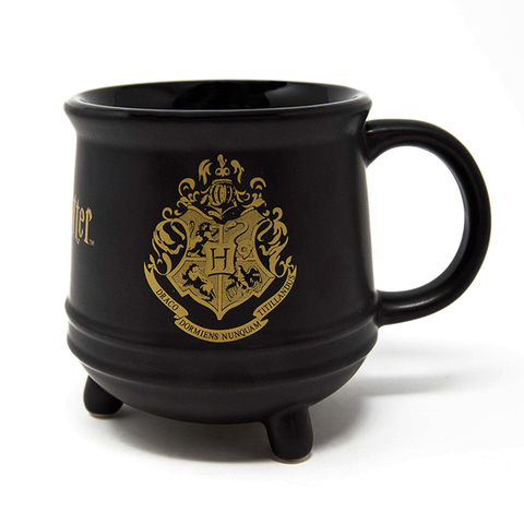 Кружка 3D Harry Potter (Hogwarts Crest) Ceramic Cauldron Mug Shaped Mug 511ml SCMG24474