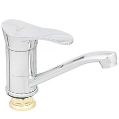 Смеситель для раковины, Frap, корот изл, с картриджем, хром, F4501-2