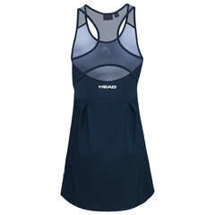 Теннисное платье Head Spirit Dress W - dark blue/print vision