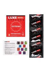 Текстурированные презервативы LUXE Royal Extreme - 3 шт. - 