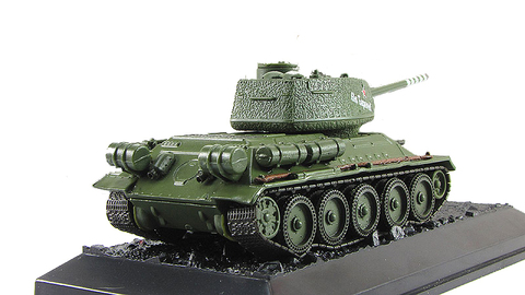 Модель Советский Средний Танк Т-34-85 масштаб 1:72