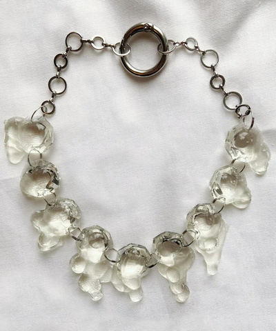 Колье CHANDELIER GLASS and RESIN