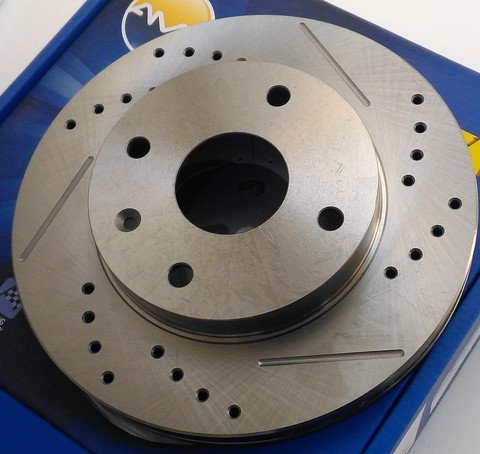 ДИСК ТОРМОЗНОЙ ПЕРЕДНИЙ GENTRA, LACETTI AMD.SPORT К-Т 2 ШТ