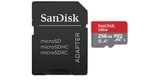 MicroSDXC 256GB SanDisk Class 10 Ultra Android (SD адаптер) 95MB/s карта с адаптером