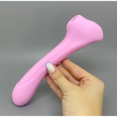 Клиторальный стимулятор-массажер Daisy розовый от Femintimate