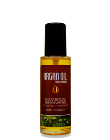 Масло арганы для волос, Argan Oil from Morocco Nuspa, 100мл