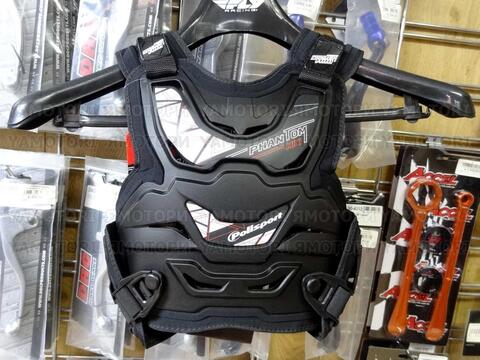 Детская защита тела мото панцирь Polisport Phantom Mini чёрный