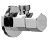 REMER 128E1212 Кран угловой для подключения смесителей 1/2х1/2